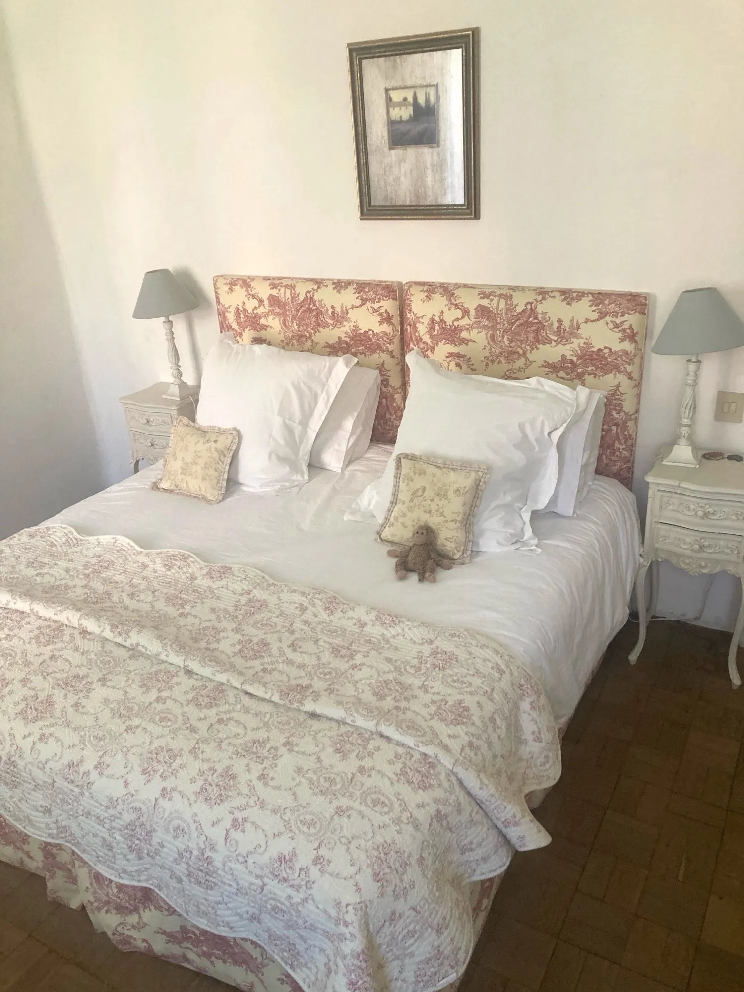 One of the bedrooms