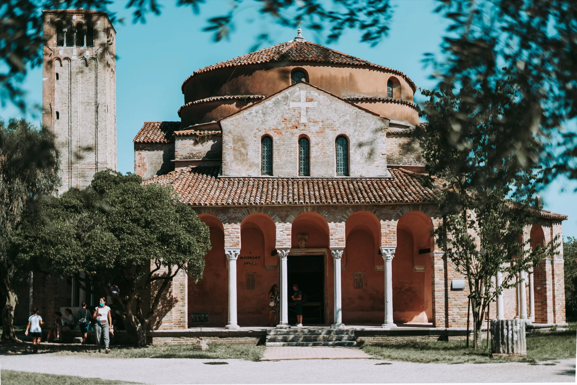 A Byzantine church on Torcello in the Venetian lagoon