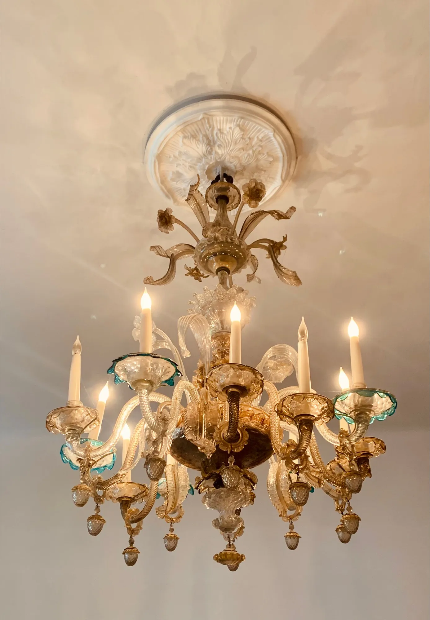 The eighteenth-century chandelier