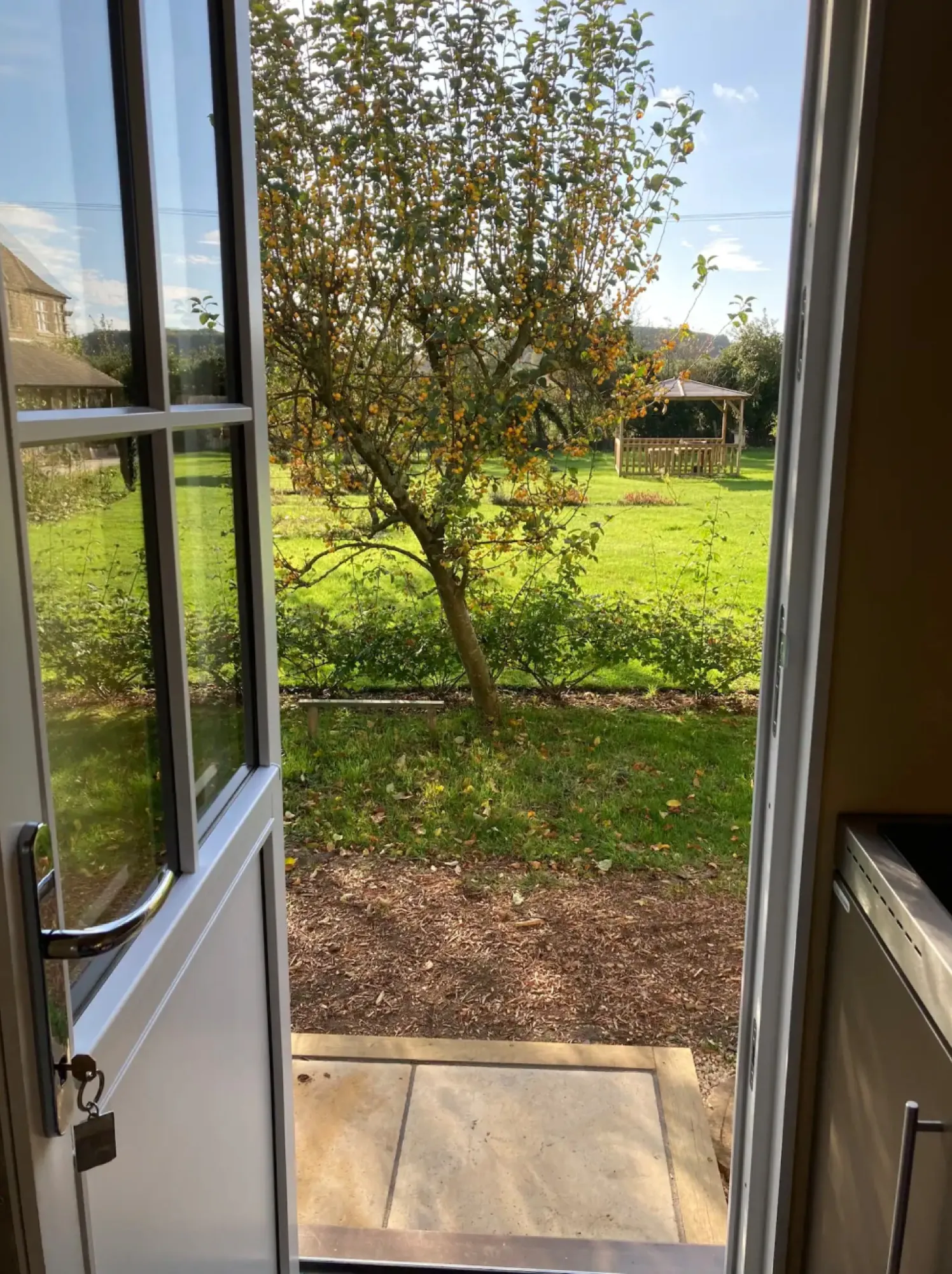 A green view from every window