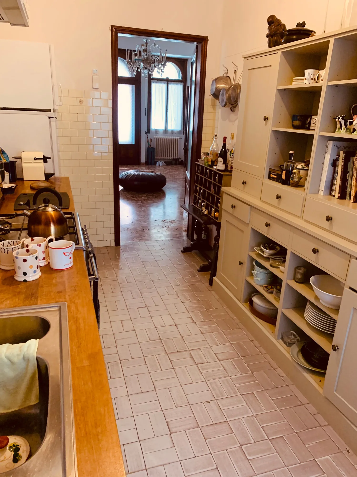 The kitchen