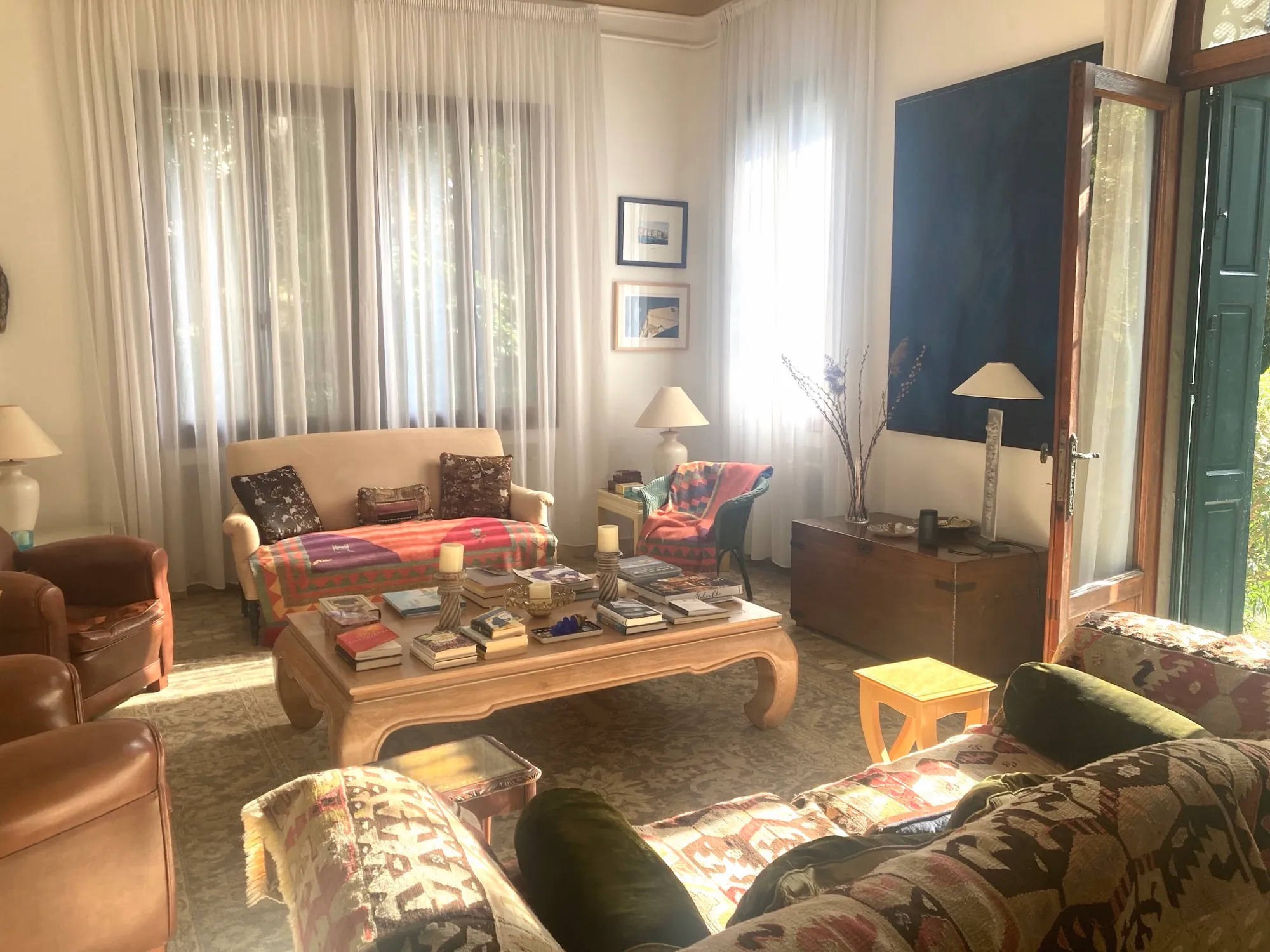 Inside the Venetian apartment